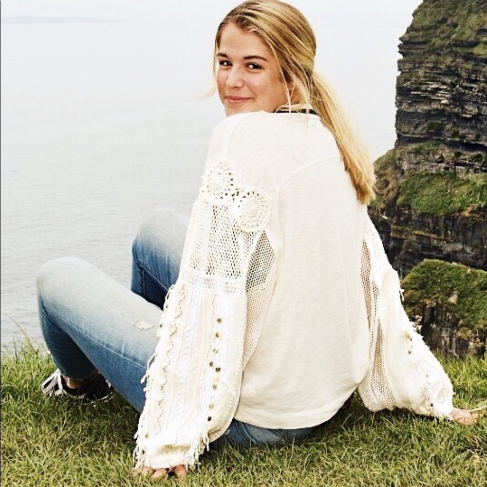 Free People Long sleeve top